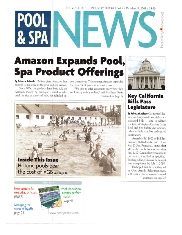 Pool & Spa News Page